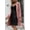 Pink, variant on Women's Faux Suede Leather Long Belted Trench Coat Lightweight Windbreaker for Spring Fall Winter