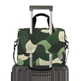 thumbnail image 2 of FORMRS 16" Laptop Bag Carrying Sleeve Case with Handle Travel Shoulder Briefcase, Black Abstract, 2 of 8
