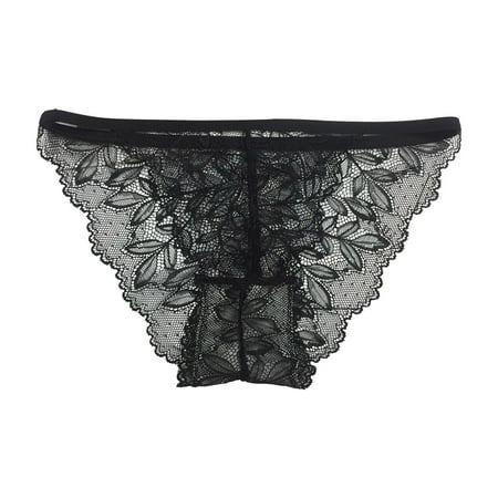 Xiaoxatg Sexy Panties for Women Women Sexy Solid Color Sexy Lace Comfortable Panties plus Size Underwear for Women 4x