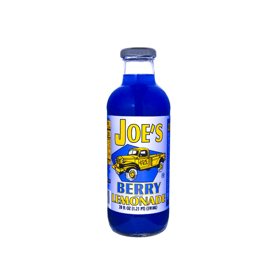 Joe Tea Berry Lemonade 20 fl. oz. Glass Bottles, 12-Pack Case