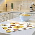 thumbnail image 6 of Sunflowers & Butterfly Kitchen Dish Drying Mat, 16'' x 18'' Super Absorbent Dish Drying Mat for Kitchen, Sink, Dining Table Home Decor, 6 of 7