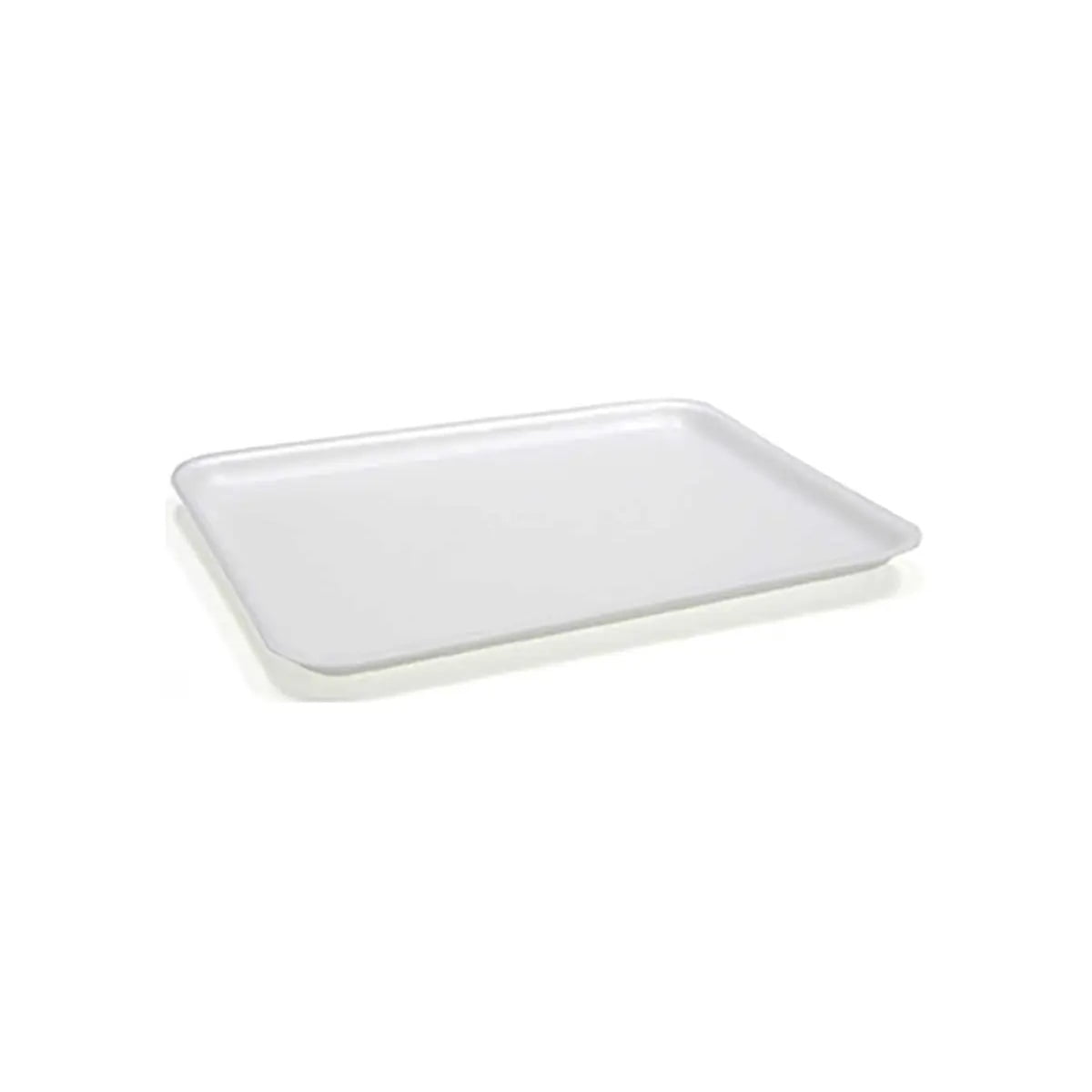 Pactiv Polystyrene Foam Number 12S White Supermarket Tray, 11 x 9 x 0.65 inch -- 250 per Case.