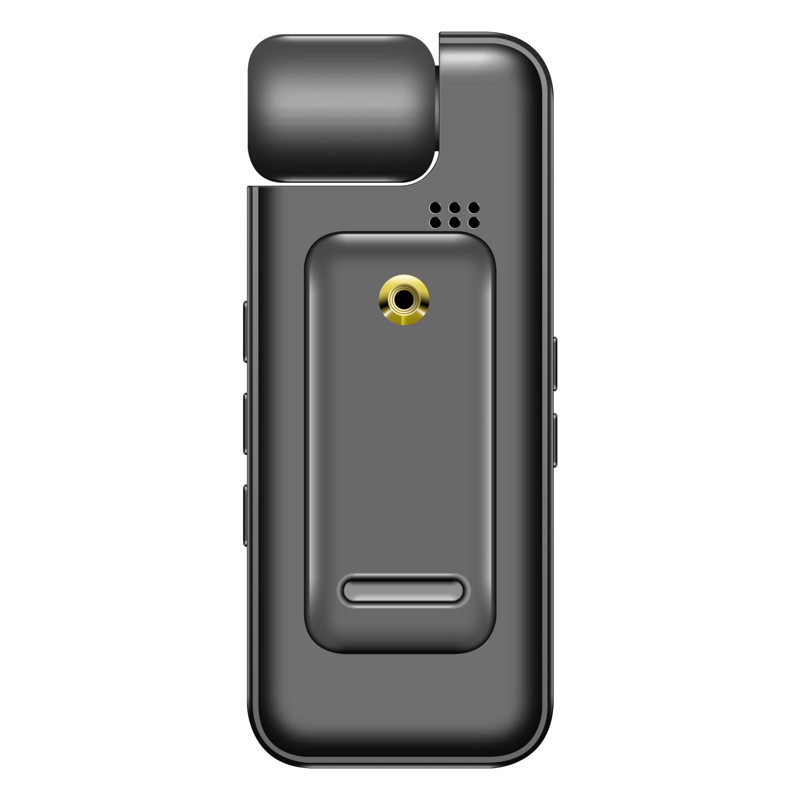 4K Body Camera Video Recorder with Rotating Lens Supports 128GB Storage for Security and Law Enforcement