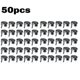 thumbnail image 2 of 50PCS Spray Nozzle for Bottles, Spray Bottle Nozzle Replacement Fits 8, 10, 16, 24, 32 Oz Plastic &, 2 of 5