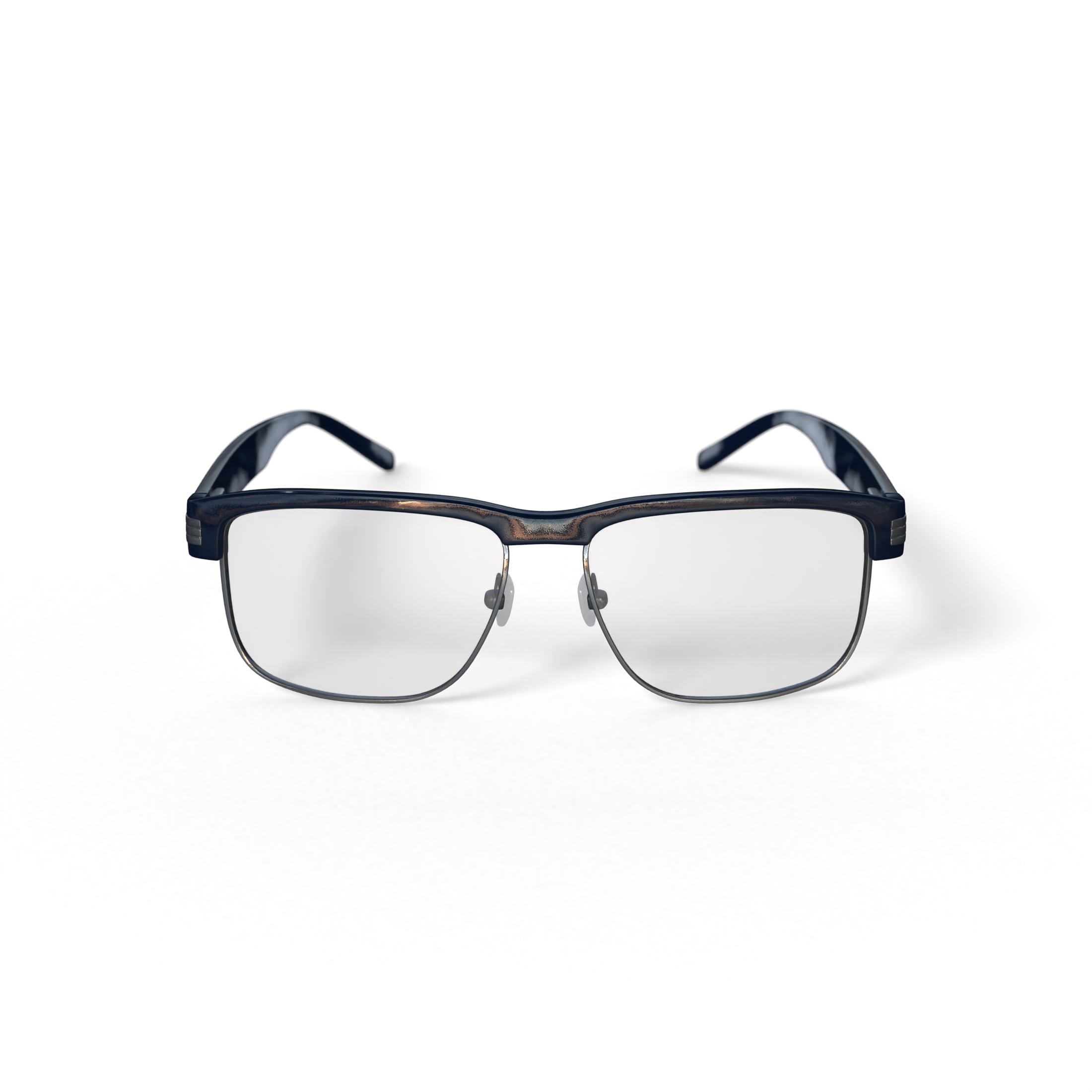 Reverb Men's RVMO5108 Prescription Eyeglasses with Case, Black
