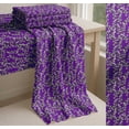 thumbnail image 6 of Soimoi Purple Cotton Poplin Fabric Leaf Leaves Print Fabric by the Yard 42 Inch Wide, 6 of 7