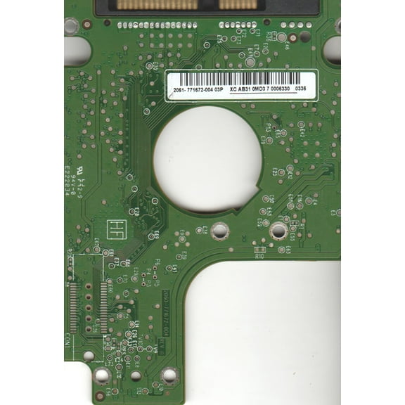 WD5000BEVT-80A0RT0, 2061-771672-004 03P, WD SATA 2.5 PCB