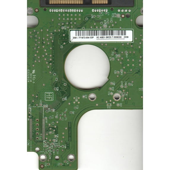 WD5000BEVT-80A0RT0, 2061-771672-004 03P, WD SATA 2.5 PCB