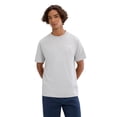 thumbnail image 2 of ellesse Camiseta para hombre - ACCIANO CLASSIC TEE, manga corta, cuello redondo, logotipo, algodón, liso Gris claro XL (X-Large), 2 of 5