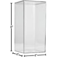 thumbnail image 2 of Clear Acrylic Boxes 4"X4"X8" 6 Pack, 2 of 4