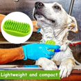 thumbnail image 2 of Cepillo de baño para mascotas, cepillo para perros y gatos, cepillo de aseo para mascotas, peine para mascotas, cepillo de masaje Feliz Sencillez, 2 of 4