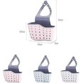 thumbnail image 5 of 3-Piece Kitchen Sink Organizer Set: Hanging Drain Rack, Storage Holder for Tub Tools, Sponge and Soap, and Sink Storage Bag with Accessories, 5 of 5