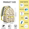 thumbnail image 6 of Elephant and Travel Theme Backpack - Durable Waterproof Bookbag, Fashionable Laptop Backpack, Cute Gift, 6 of 6
