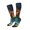 2 Black-2, variant on Women Crew Soft Moisture-wicking Socks Abstract Tree Castle Pattern Design Cotton Socks, One Size fit All