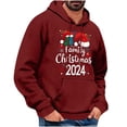 thumbnail image 2 of Fiudx Sudadera con Capucha para Hombre, Diseño Ligero con Estampado Navideño, Manga Larga Transpirable, Ajuste Cómodo para Hacer Ejercicio, Ideal para Gimnasio, Correr, Baloncesto, Regalo Perfecto pa, 2 of 4