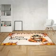 thumbnail image 2 of Happy Thanksgiving Maine Coon Welcome Thankful Fall Autumn Pumpkin Indoor Rug Cat Lover Kitten Owner Gifts Carpet Living Bed Room Sofa Home Decor - 02021, 2 of 5