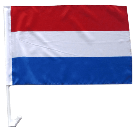 (2 Pack) Netherlands Country Car Window Vehicle 12x18 12"x18" Flag