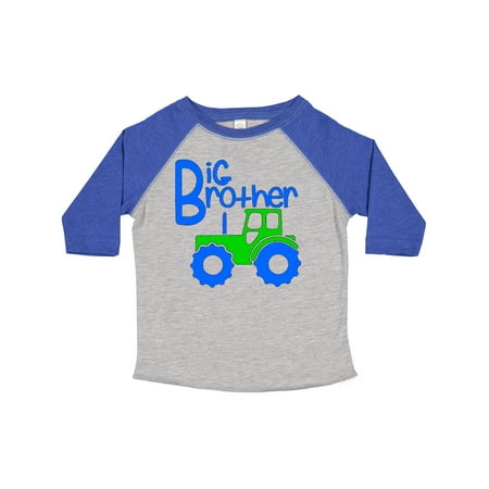 

Inktastic Big Brother Tractor Gift Toddler Boy Girl T-Shirt