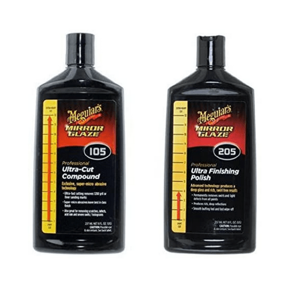 Meguiar's M105 Composé & M205 Polish Pack Combo - 8 oz