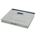 thumbnail image 4 of Lambs & Ivy Blue Foldable/Collapsible Storage Bin/Basket Organizer with Handles, 4 of 4