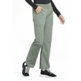thumbnail image 6 of Cherokee Workwear Professionals Women's Scrubs Pant Mid Rise Straight Leg Pull-On Cargo WW170, 6 of 7