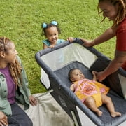 Cosco Kids Sleep Spot Baby Bassinet, Portable Bassinet for Baby, Noir Dot