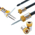 thumbnail image 5 of 3Pcs Drill Head Screwdriver Bits Strong Magnetizer Metal Magnetic Ring Yellow, 5 of 8