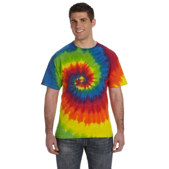 Colortone Multi Color Tie Dye Adult Tee