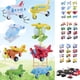 thumbnail image 4 of Multi-patrón Avión Modelo Mini Coche de Madera Avión Vehículos Juguetes Bebé Niños Juguete Educativo Regalos de Cumpleaños 12PCS/Set tholdsy WJ4041-01B, 4 of 7