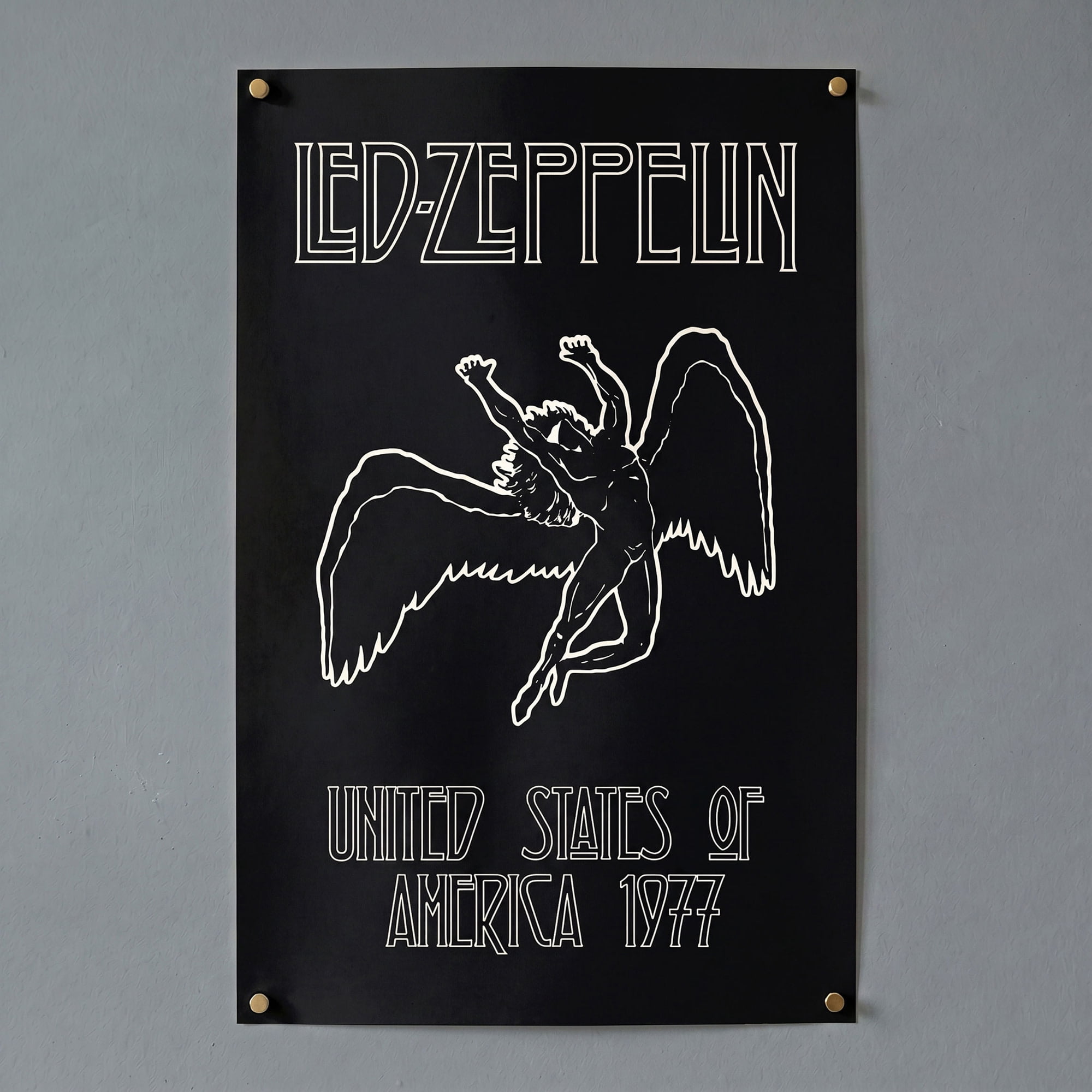Pyramid America: Led Zeppelin: Icarus - 11x17 Poster, Album Cover Print -Classic Rock Band Artwork, Licensed Music Wall Decor, Premium Fan Collectible