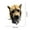 White, variant on Bdday Yard Decor Mount Wall Statue Bust Wolf/Leopard/Bear Head Sculpture for Home Decoration Living Room Bedroom Office Bar