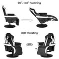 Video Gaming Chair Recliner Ergonomic High Back Swivel Reclining Chair