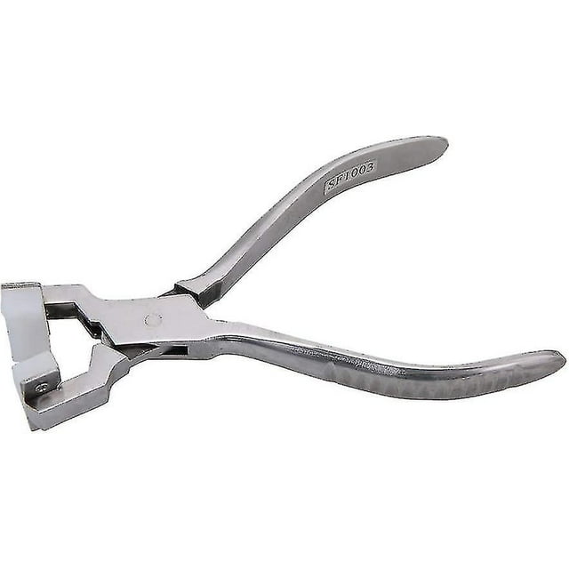 Alicates para joyería para pulseras, herramienta de reparación de joyas, pinzas para anillos de nailon con mordazas para doblar
