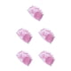 thumbnail image 1 of Bewildely Colector de pelo antibloqueo para desagüe de suelo, tapón adhesivo para desagüe de alcantarillado, colador para baño, bañera, Rosado 5piezas, 1 of 6