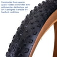 thumbnail image 3 of 20 x 3.0 Inch Fat Bike Inner Tube Rubber Bike Folding Tires Snow Beach Bicycle Replacement Tire, 3 of 6