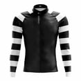 thumbnail image 2 of Maillot de ciclismo de invierno para hombre, ropa de ciclismo de manga larga con rayas, ropa térmica de malla/polar para primavera y otoño, ropa para bicicleta de montaña RIGHTTRACK, 2 of 5