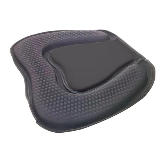 yotijay Kayak Seat Cushion Comfortable EVA Antiskid Padded Thick Support Kayak Accessory Black