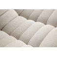 thumbnail image 4 of Diamond Sofa MARSHALLACSD 31.75 x 35.38 x 30.5 in. Marshall Scooped Seat Armless Chair in Sand Fabric, 4 of 5