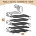 thumbnail image 3 of Mr. Pen- Pants Hangers Space Saving, 5 Pack, Pant Hangers Space Saving, Hangers for Pants Hanger, Pant Hanger for Pants, Hangers Pants, Jeans Hangers Space Saving, Jean Hangers Space Saving, 3 of 5