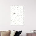 thumbnail image 2 of Wynwood Studio 'Stars and Glitter' Abstract Wall Art Canvas Print - White, Gold, 24" x 36", 2 of 2