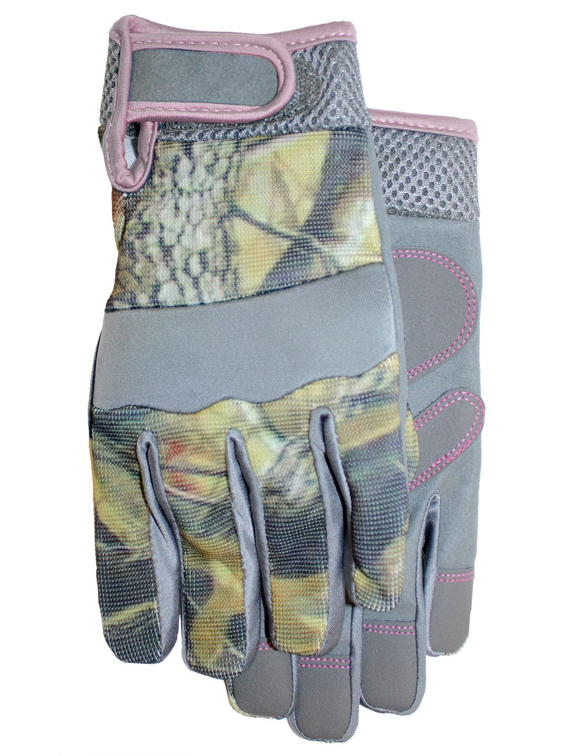 Midwest Quality Gloves 214868 Ladies Synthetic Leather Suede Palm Glove