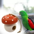 thumbnail image 3 of Hongo nido de pájaro decorativo de colgar decoración para patio balcón Zulema Casa de pájaros, 3 of 8