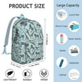 thumbnail image 5 of Wild Giraffe Lover Backpack, Lightweight Laptop Bag with Artistic Animal Skin Texture and Nature-Inspired Print for Students, 5 of 5