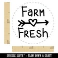 thumbnail image 2 of Farm Fresh Arrow Heart Rubber Stamp for Scrapbooking Crafting Stamping - Mini 1/2 Inch, 2 of 7