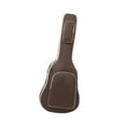 thumbnail image 4 of Bolsa para guitarra de 40 y 41 pulgadas, funda de tela Oxford, a prueba de polvo y con asa. Marrón, 4 of 9