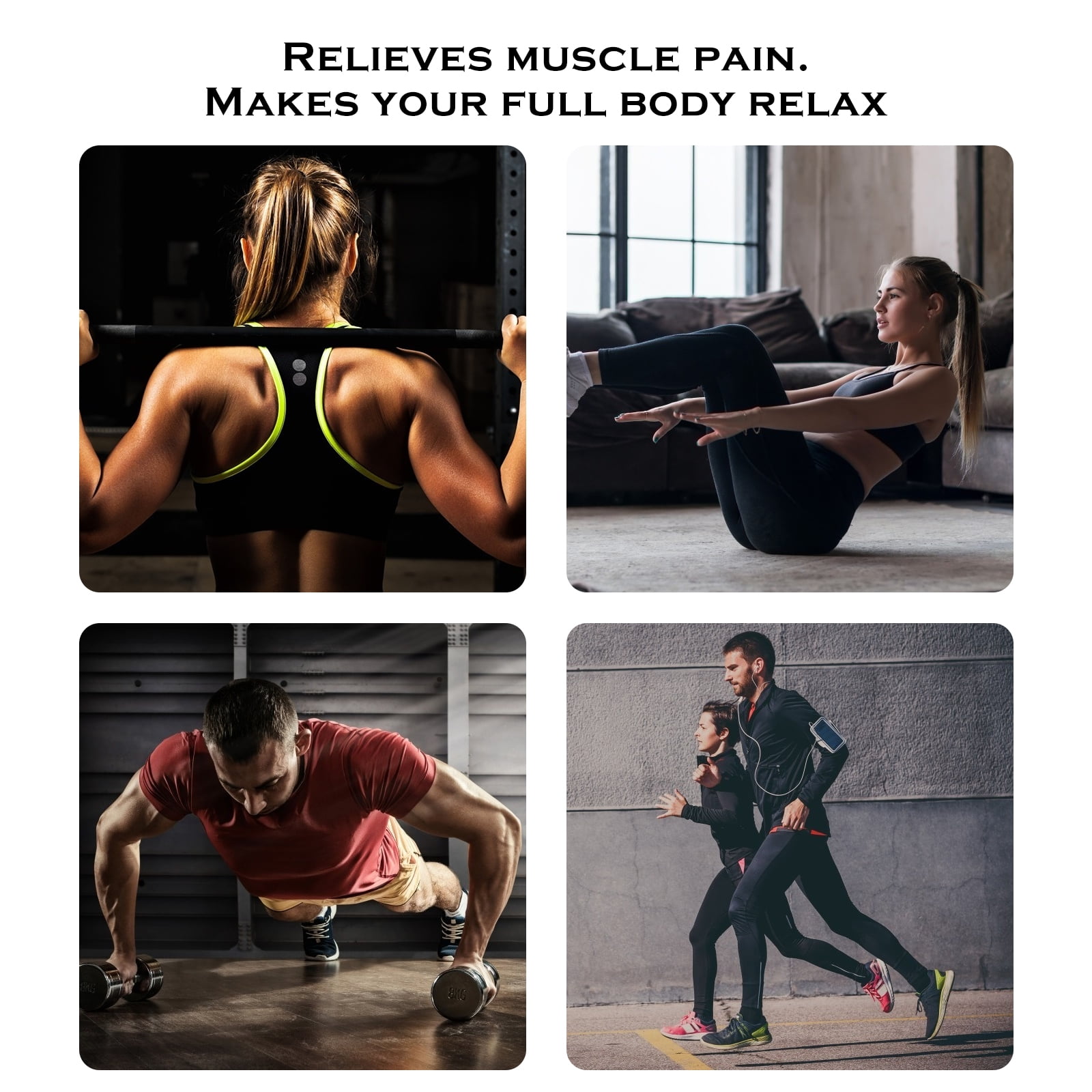 Oumilen Pro Sport Deep Tissue Percussion Muscle Massage Gun - Fire Red