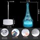 thumbnail image 3 of Lámpara de mesa LED con ilusión 3D de la Torre Eiffel, 16 colores, regalo para papá, mamá, hombres, mujeres, niños, adolescentes, 3 of 5