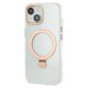 thumbnail image 3 of For iPhone 15 Case Compatible with MagSafe Kickstand TPU + PC Clear Phone Cover - Green, 3 of 5