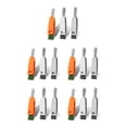 thumbnail image 3 of Vasos Cepillos Limpieza botellas plegables Inteprter en forma de zanahoria 3 piezas, 3 of 6