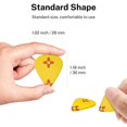 thumbnail image 4 of 6 Pack New-Mexico Guitar Picks In Leather Picks Holder For Bass Electric Acoustic Guitars, 4 of 7